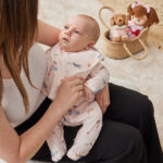 Jiggle & Giggle Bonjour Paris Jersey Bib set of 2