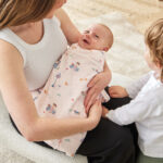 Jiggle & Giggle Bonjour Paris Jersey Wrap