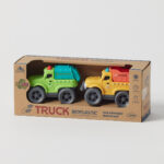 Jiggle & Giggle Bioplastic Utility Truck Set - 3 Asst Designs