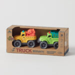 Jiggle & Giggle Bioplastic Utility Truck Set - 3 Asst Designs