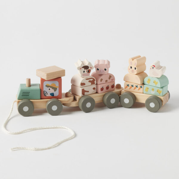 Animal Stacking Train