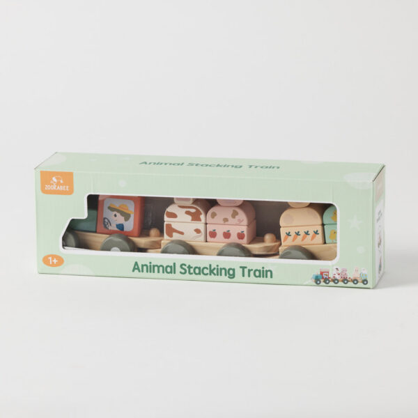 Animal Stacking Train