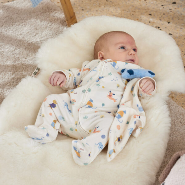 Jiggle & Giggle Woof & Wander Jersey Comforter