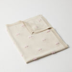 Jiggle & Giggle Bow Knitted Baby Blanket