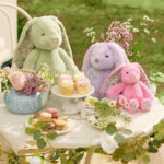 Jiggle & Giggle Floral Mint Bunny Medium