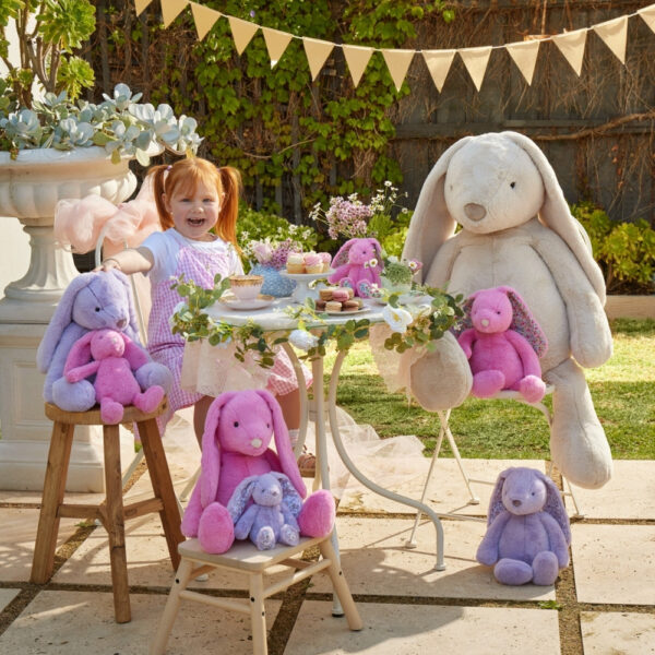 Jiggle & Giggle Sherbet Pink Bunny Medium