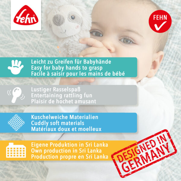 Fehn Mini Rattle Otter
