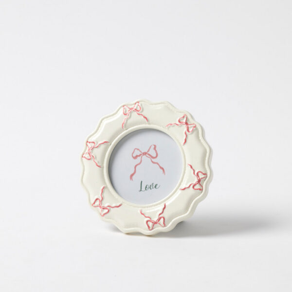 Pretty Blooms Round 3.5 x 3.5" Photo Frame