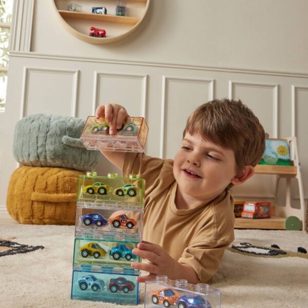 Jiggle & Giggle Veloce Vehicles Pullback Toy Cars CDU 12pcs Set of 2