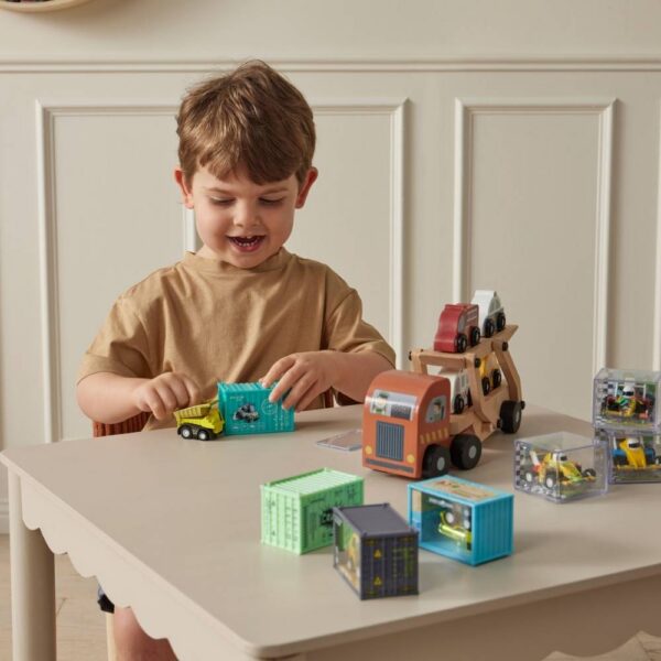 Jiggle & Giggle Veloce Vehicles Pullback Toy Trucks CDU 18pcs