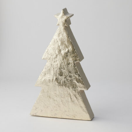 Xmas Paper Mache Tree Sculpture Large