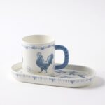 Maison Bleue Mug & Plate Set - Chicken