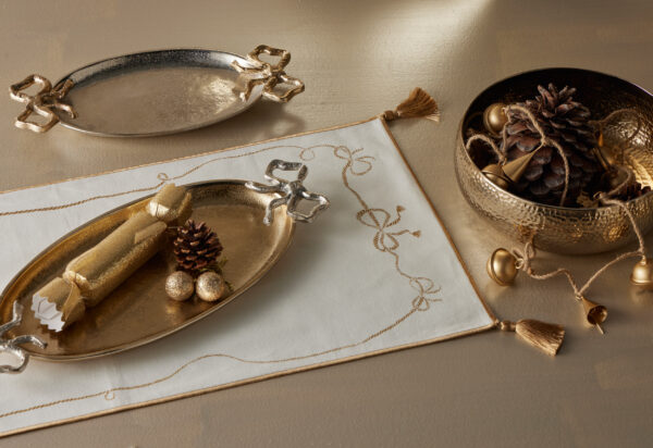 Bowtiful Oval Tray Large