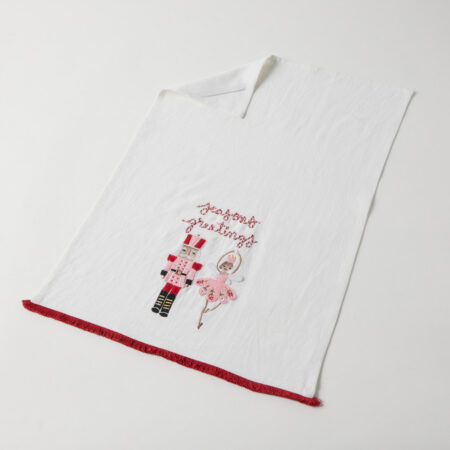 Seasons Greetings Tea Towel