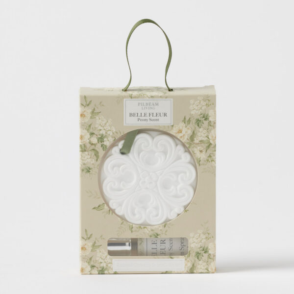 Belle Fleur Scented Ceramic Disc - Peony
