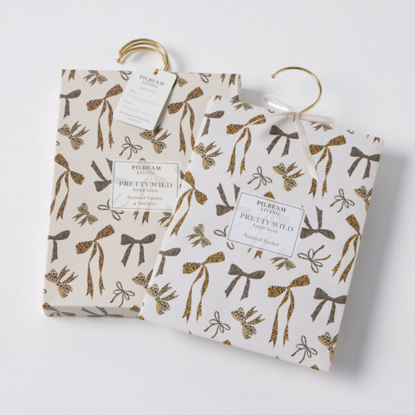 Pretty Wild Scented Hanging Sachets Set of 4 - Santal