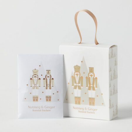Sparkle Scented Mini Sachets Set of 4 - Nutmeg & Ginger