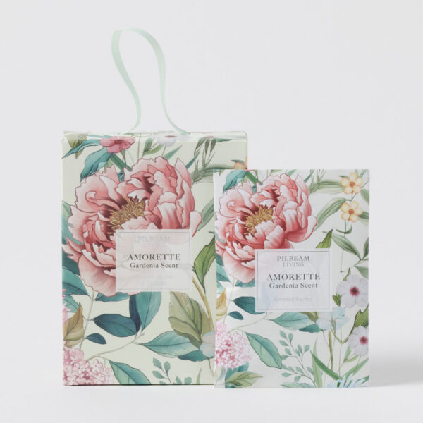 Amorette Scented Mini Sachets Set of 4 - Gardenia