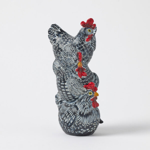 Countless Chickens Sculpture