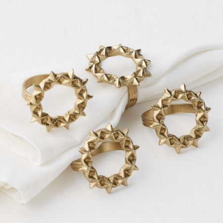 Starlight Napkin Rings Set of 4