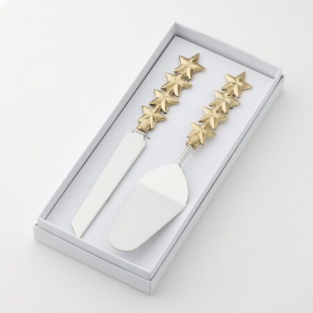 Starlight Cake Servers Set of 2