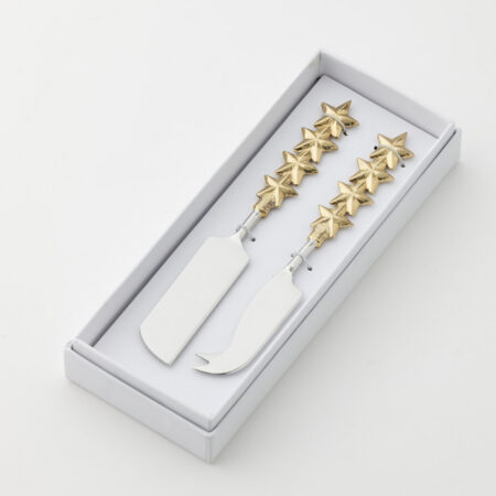 Starlight Cheese Knives Set of 2