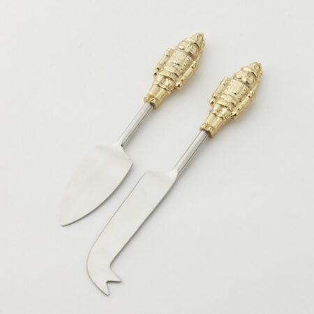 Nutcracker Cheese Knives Set of 2