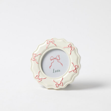 Pretty Blooms Round 3.5 x 3.5" Photo Frame