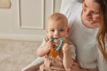 Jiggle & Giggle Hungry Kitty Silicone Teether