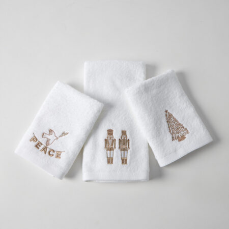 Sparkle Hand Towel 3 Asst Designs