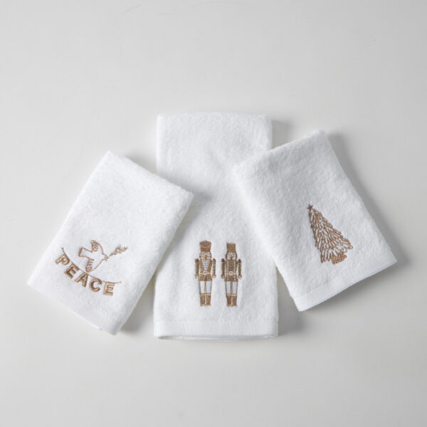 Sparkle Hand Towel 3 Asst Designs