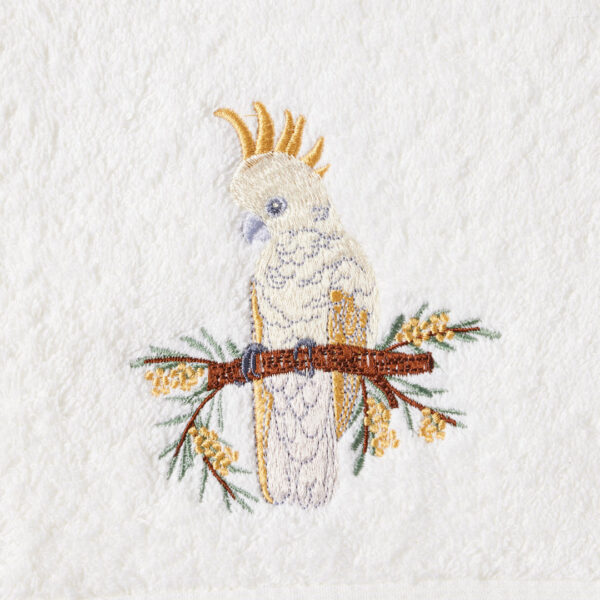 Cockatoo Face Washer