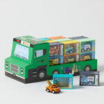 Jiggle & Giggle Veloce Vehicles Pullback Toy Vehicles CDU 18pcs