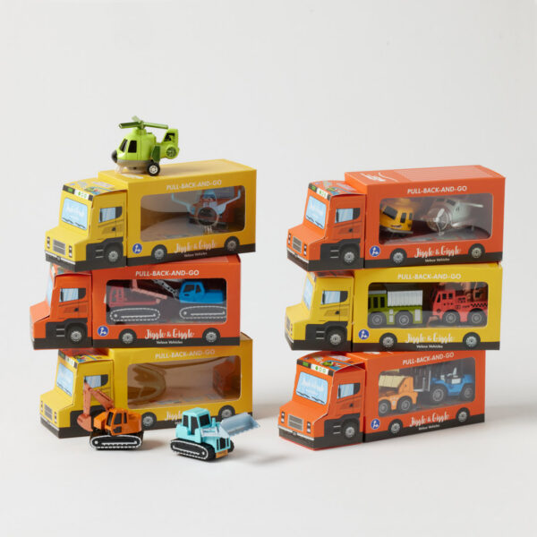 Jiggle & Giggle Veloce Vehicles Pullback Toy Vehicles Set of 2