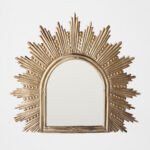 Flaming Mirrored Hanging Ornament