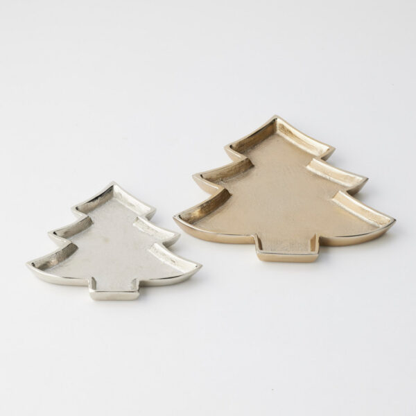 Xmas Tree Tray Set of 2