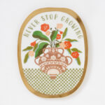 Never Stop Growing Wall Art