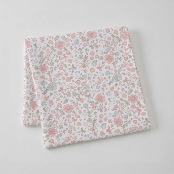 Jiggle & Giggle Sweet Floral Muslin Wrap
