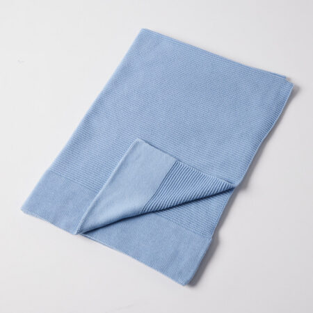 Jiggle & Giggle Heirloom Blue Baby Blanket
