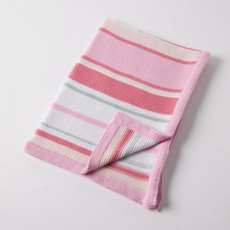 Jiggle & Giggle Lollipop Stripe Baby Blanket