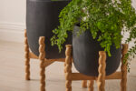 Archetta Planter Pot Set of 2 - Black