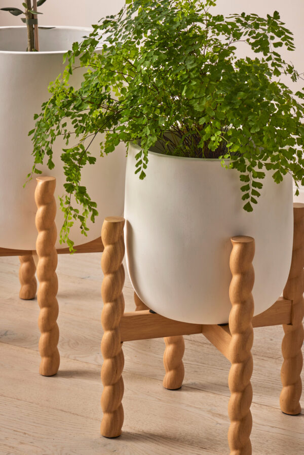 Archetta Planter Pot Set of 2 - White