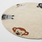 Jiggle & Giggle Animal Friends Kids Rug