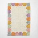 Jiggle & Giggle Pastel Border Kids Rug