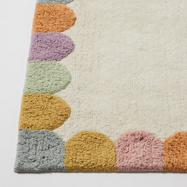 Jiggle & Giggle Pastel Border Kids Rug