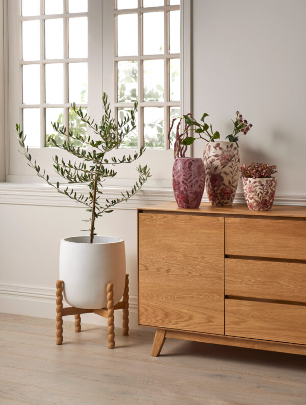Archetta Planter Pot Set of 2 - White