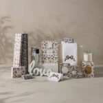 Pretty Wild Hand Towel Set of 2 (1 Plain)