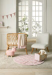Jiggle & Giggle Pink Bow Muslin Wrap