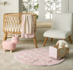 Jiggle & Giggle Pink Bow Pull Along Cart
