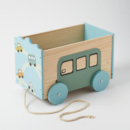 Jiggle & Giggle Wheeling Along Pull Along Cart